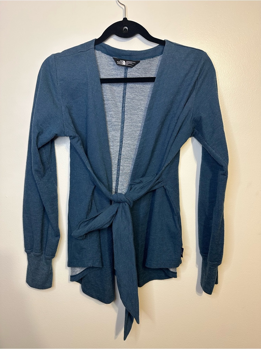 The North Face Women's Slate Blue Tie-Waist Cardigan